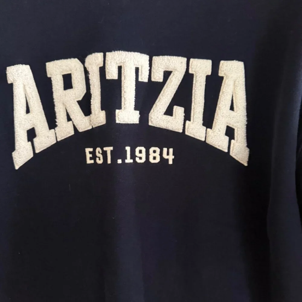 Aritzia Admiral Sweatshirt and Mega Flutter Pants - Picture 7 of 8